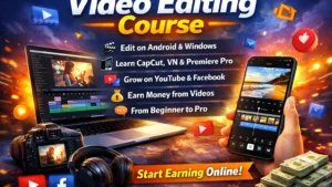 Professional Video Editing Course – Android & Windows